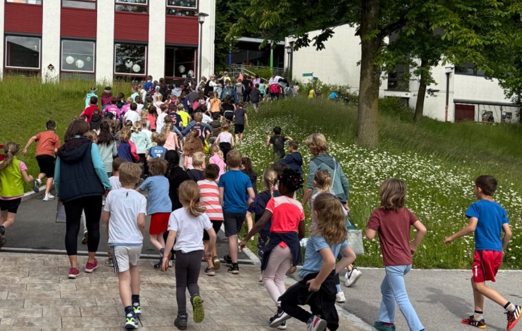 Spendenlauf der Hohenau-Grund-und Mittelschule