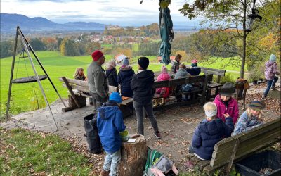 Besuch beim Förster Egger