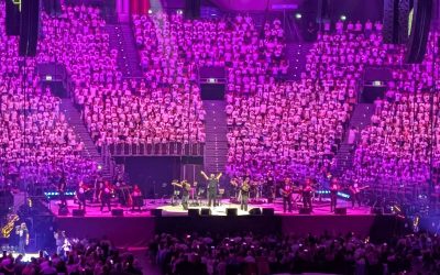 Die Hohenau-Schule beim Chorkonzert 6K UNITED! in der Münchner Olympiahalle